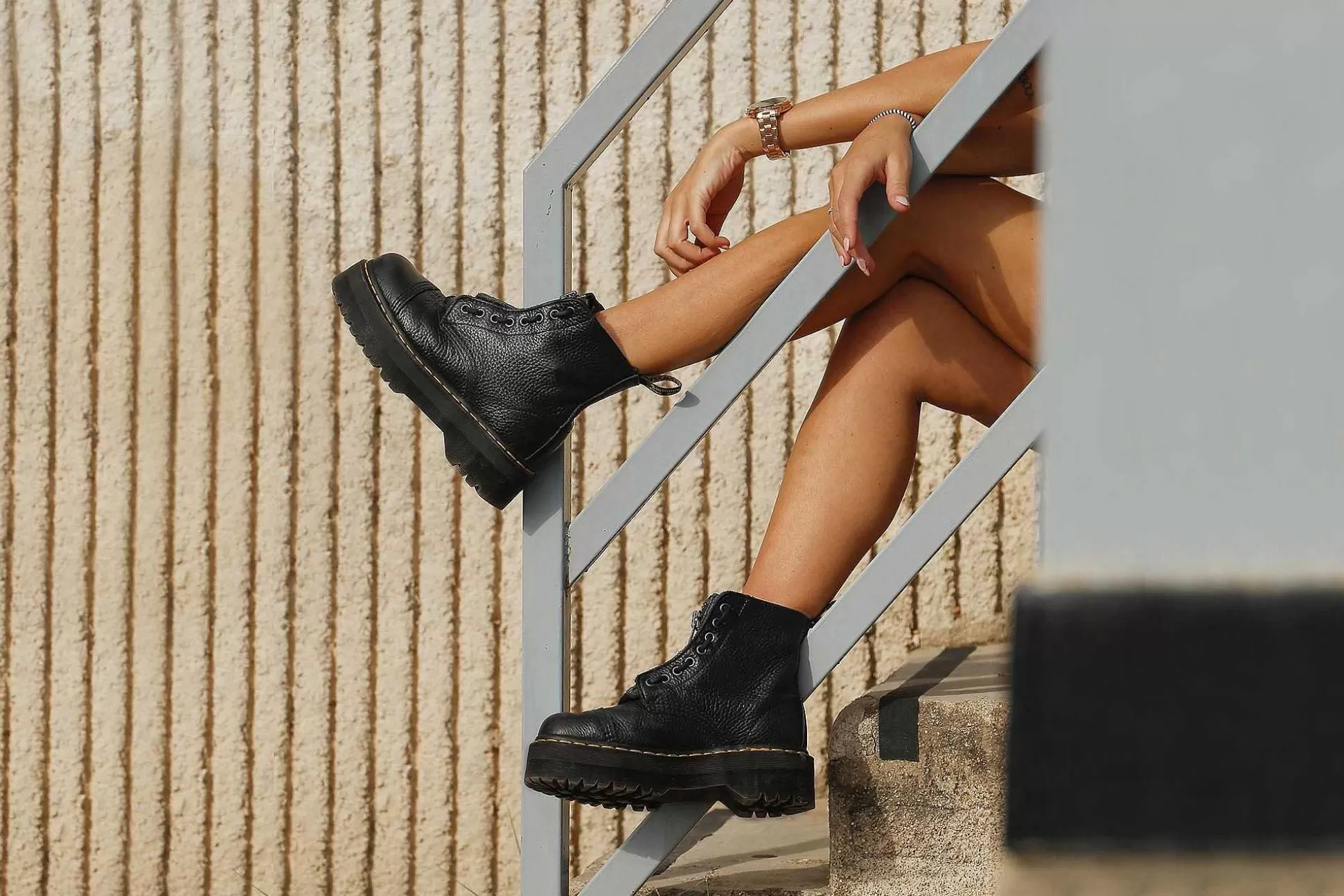 Mujer Dr. Martens Botines^Botines De Plataforma Sinclair