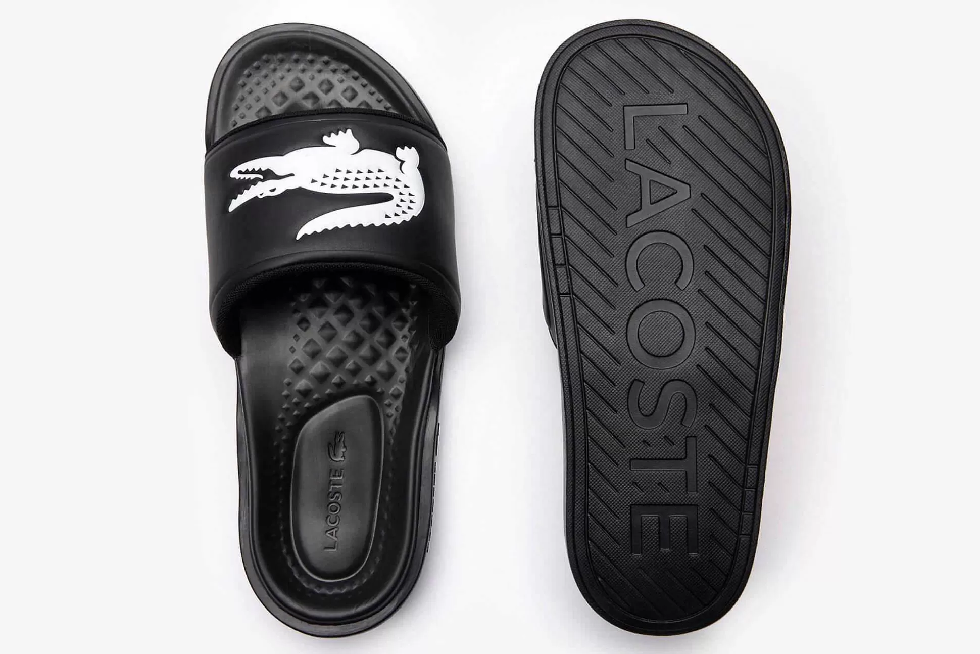 Hombre Lacoste Chanclas^Chanclas Serve Slide