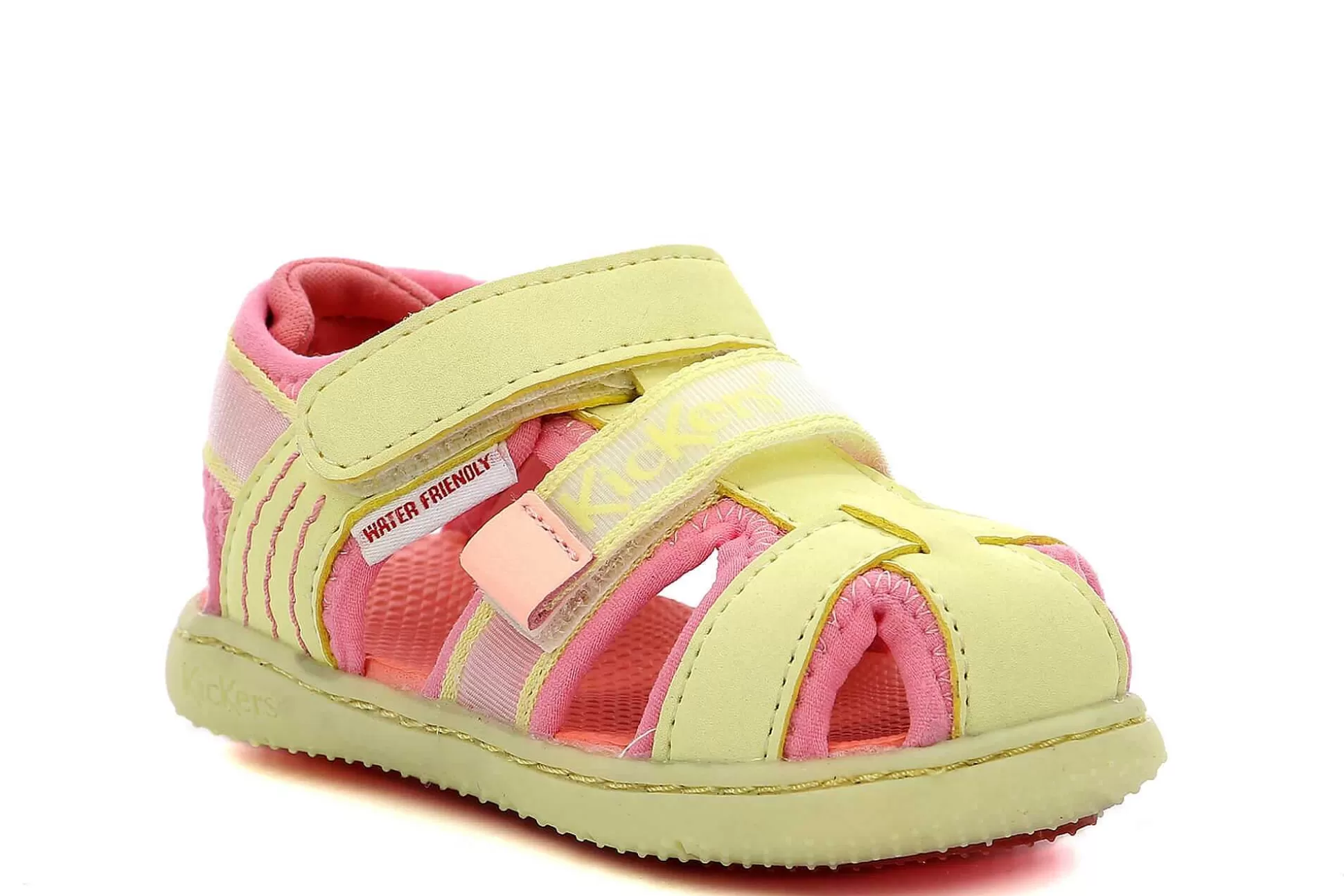 Niña Kickers Sandalias^Sandalias Con Tiras Ajustables Kickbeachou