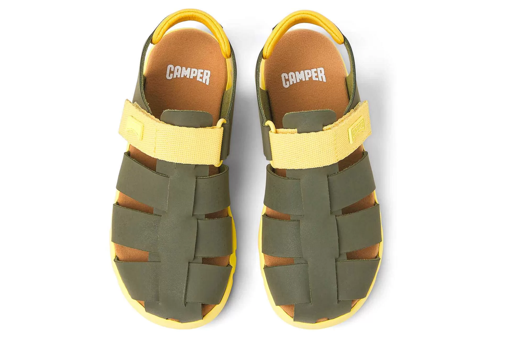 Niña Camper Sandalias^Sandalias Con Tiras Ajustables Oruga