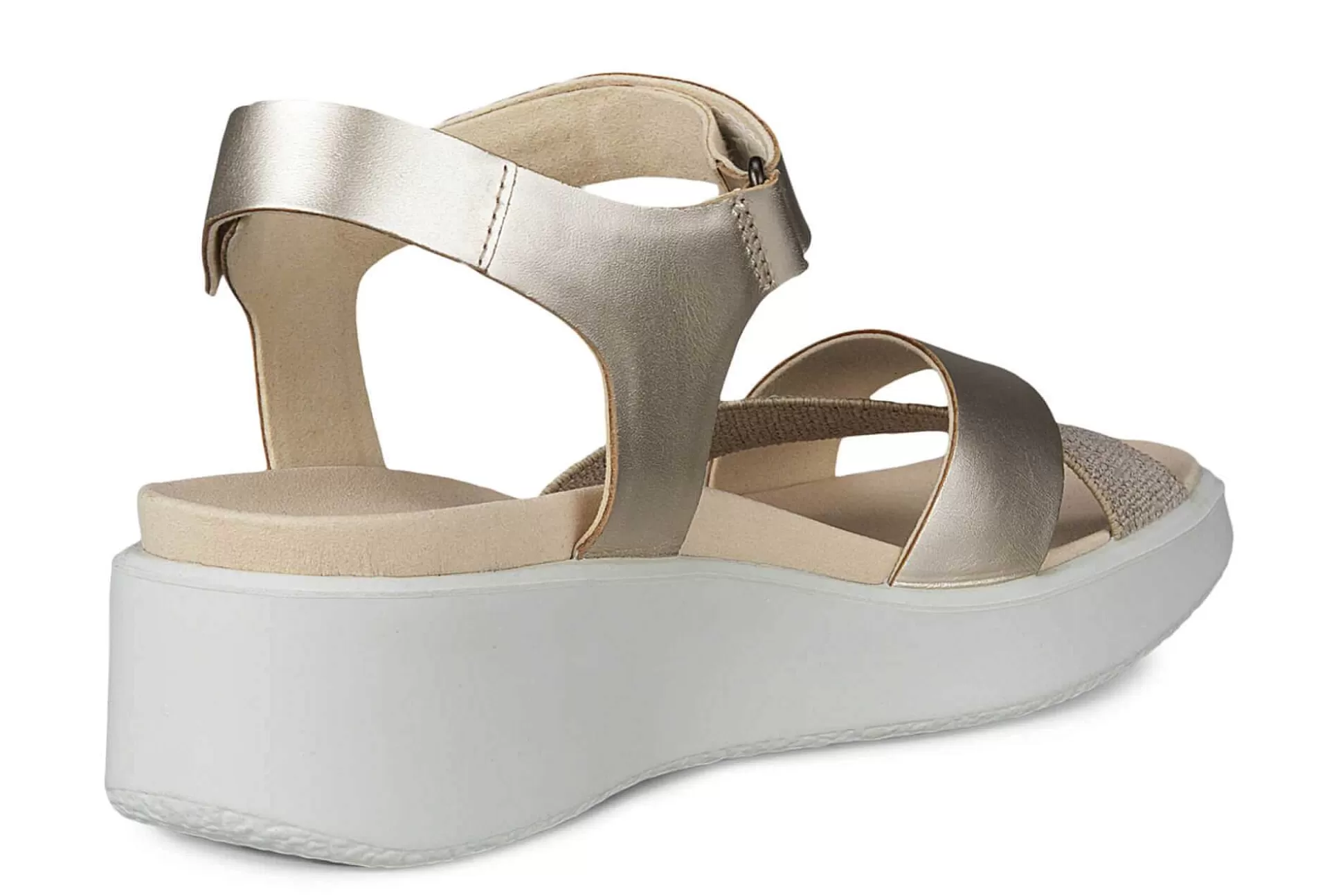 Mujer Ecco Sandalias^Sandalias De Cuna Flowt W Wedge Lx Cr Lea