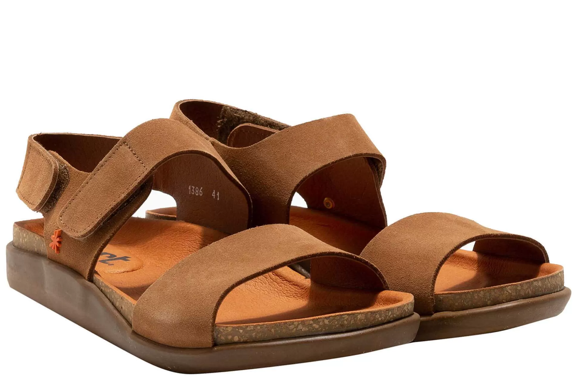 Mujer Art Sandalias^Sandalias Planas 1386/Skin Back Cuero