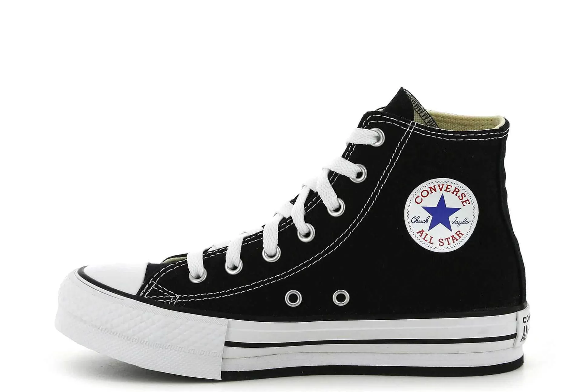 Niña Converse Zapatillas^Zapatillas Con Cordones 272855C/001 Black White Black