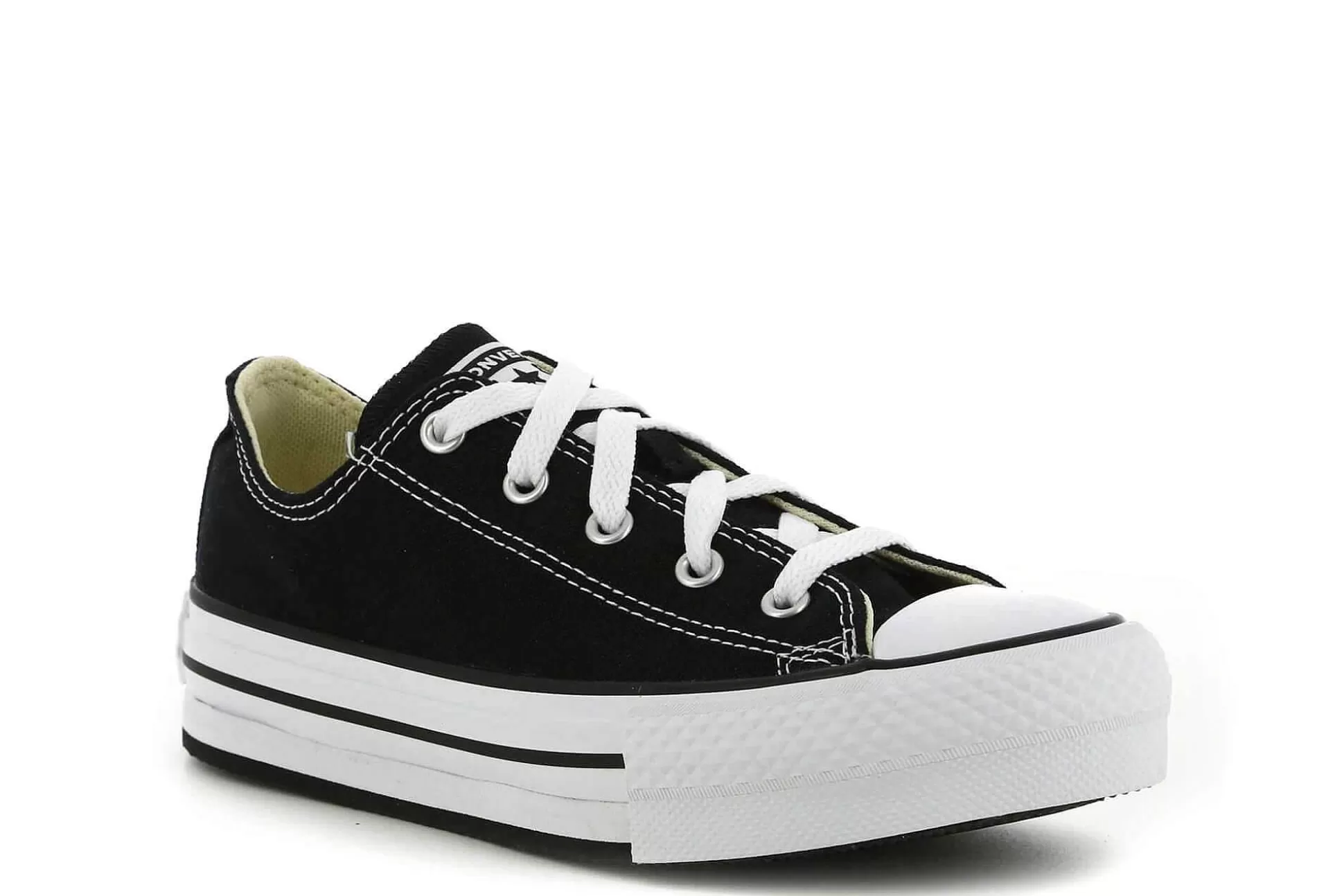 Niña Converse Zapatillas^Zapatillas Con Cordones 272857C/001 Black White Black