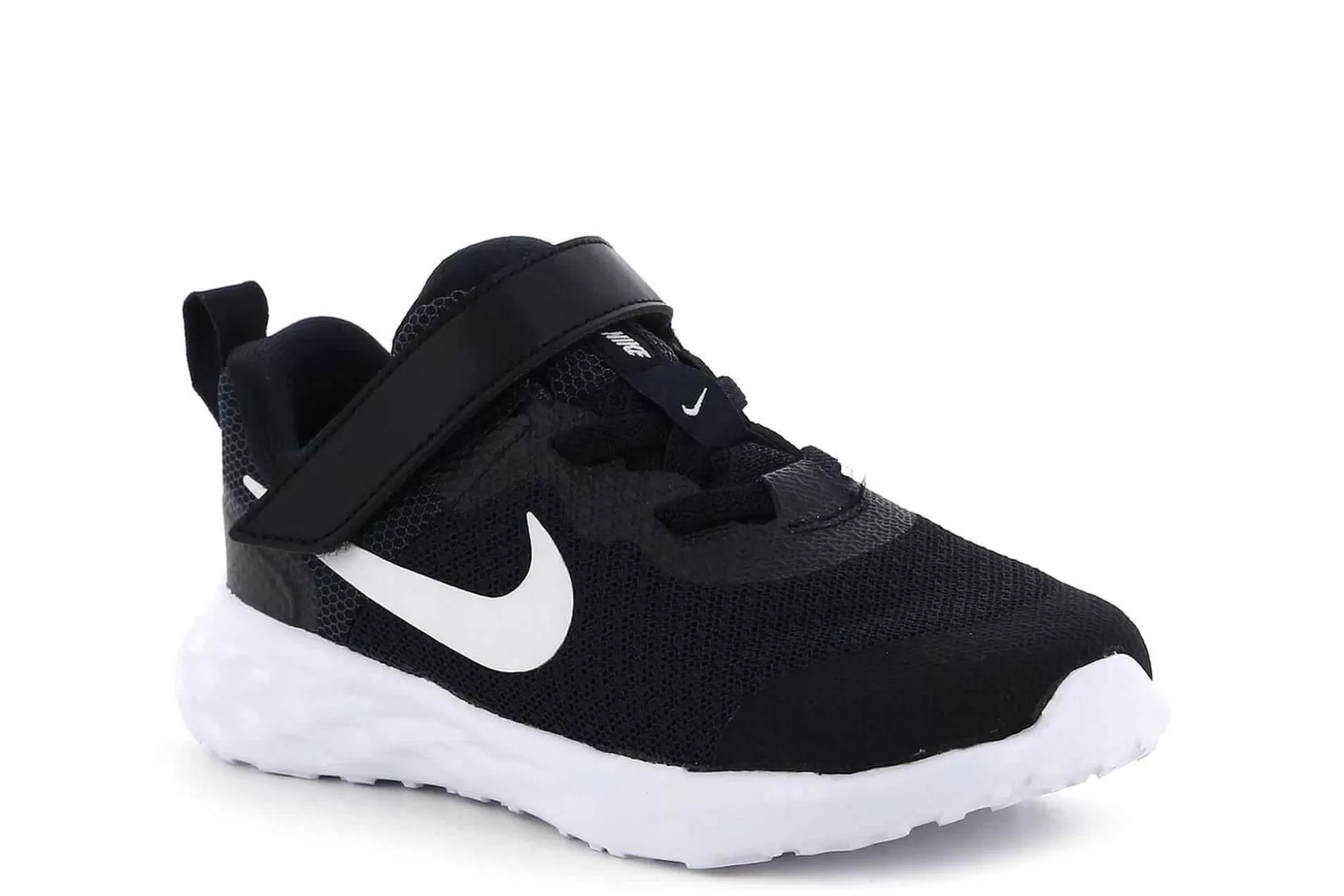 Niña Nike Zapatillas^Zapatillas Con Tiras Ajustables Dd1094/003 Negro Blanco Aa