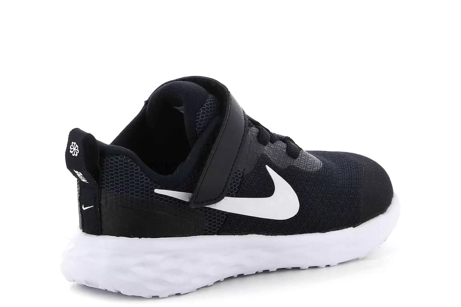 Niña Nike Zapatillas^Zapatillas Con Tiras Ajustables Dd1094/003 Negro Blanco Aa