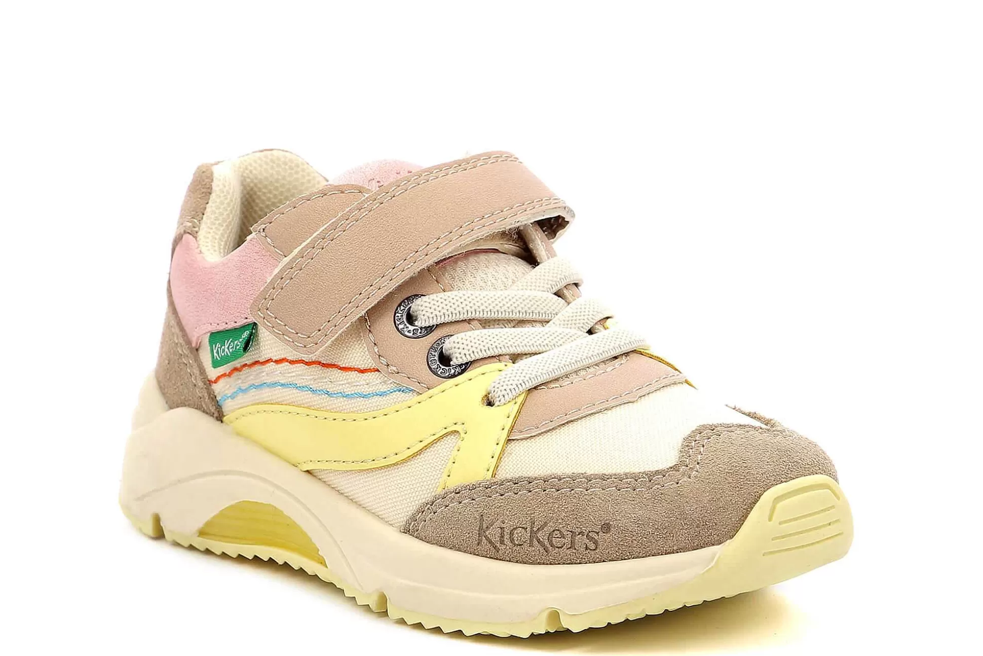 Niña Kickers Zapatillas^Zapatillas Con Tiras Ajustables Runrun