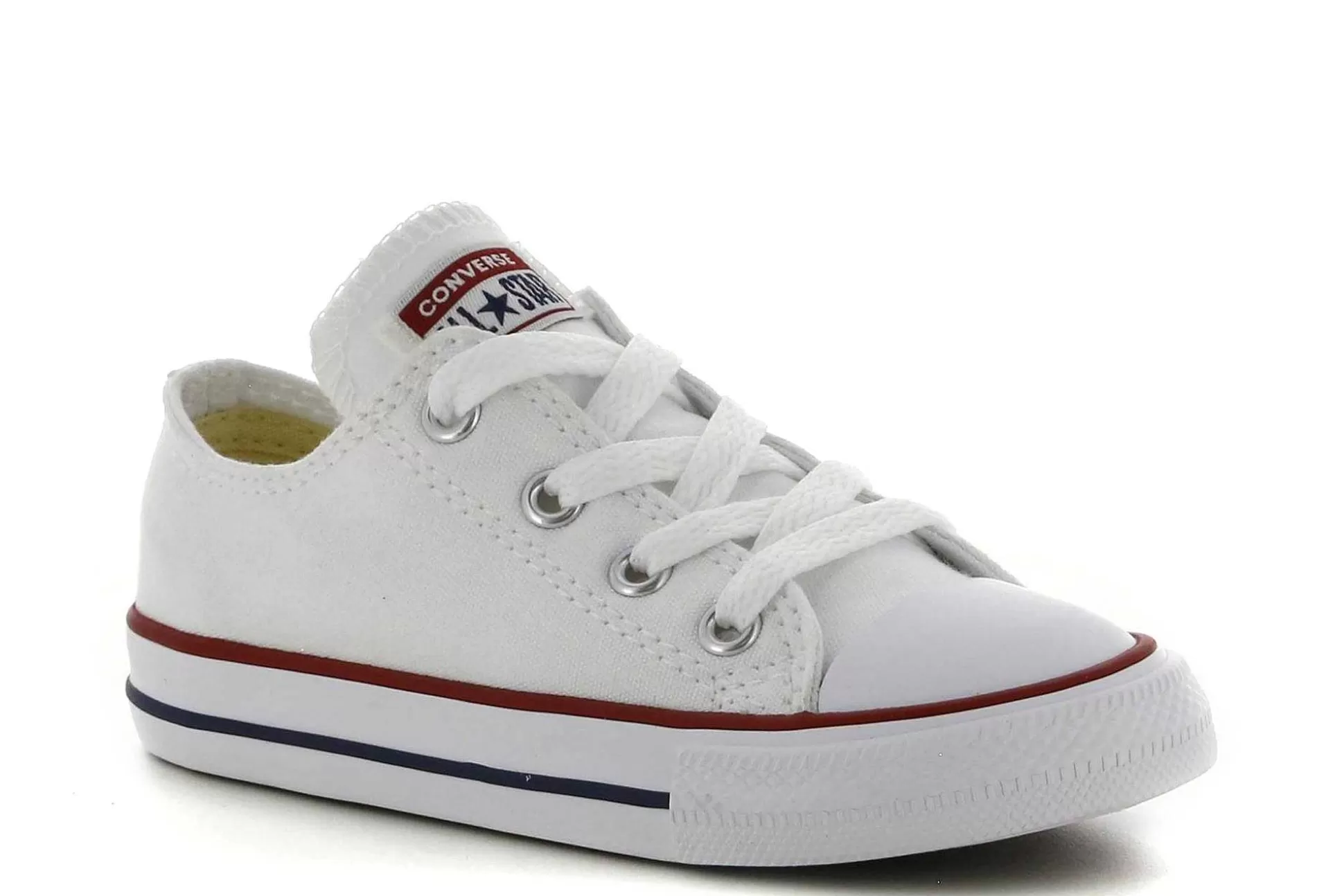 Niño Converse Zapatillas^Zapatillas Primeros Pasos 7J256C/102 White